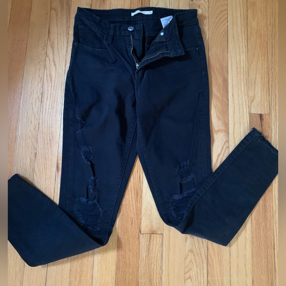 Levi's Denim - Levi's Black Skinny Jeans for Women